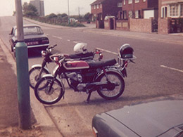 Baja Pinstripe And Pop Purple Parked Up